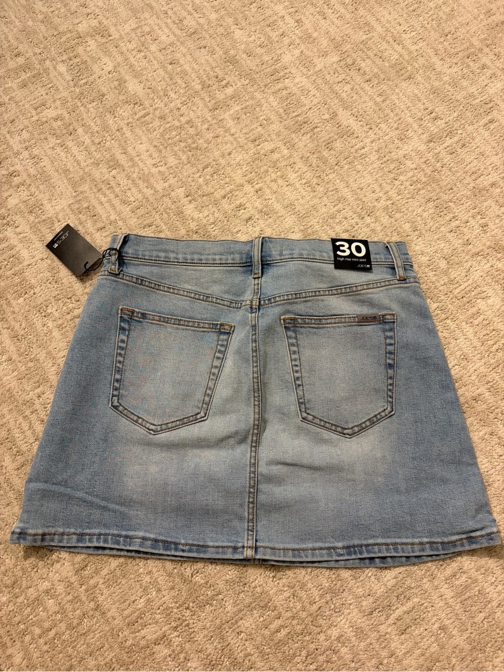 Joe’s Jeans Light Wash Denim Mini Skirt BNWT - Picture 5 of 5